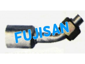 Aluminum Pipe Fitting w/ aluminum ferrule w/ metal nut